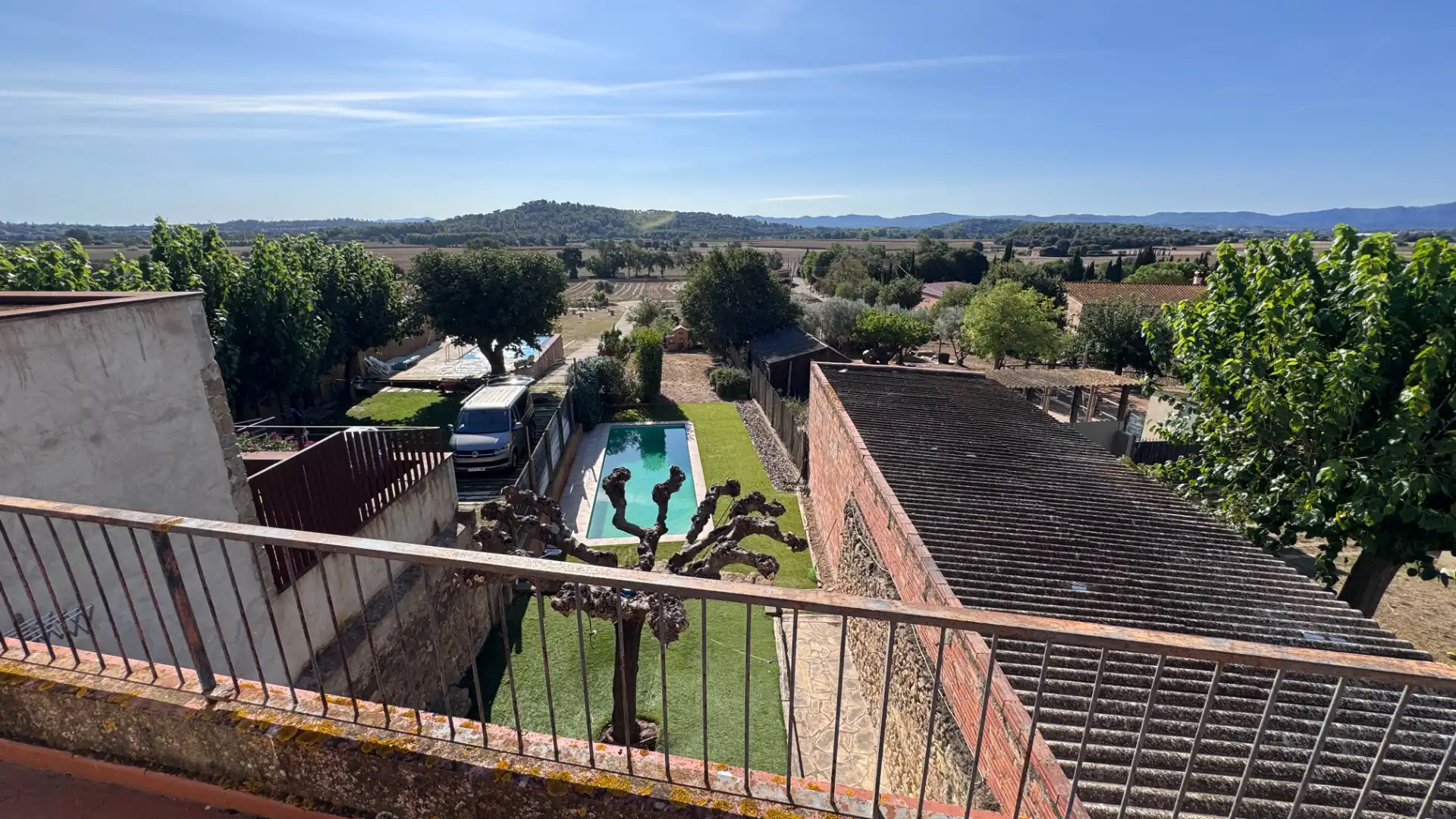 Exterior view of Country homes for sale in Corçà  with Air Conditioner, Heating and Private garden