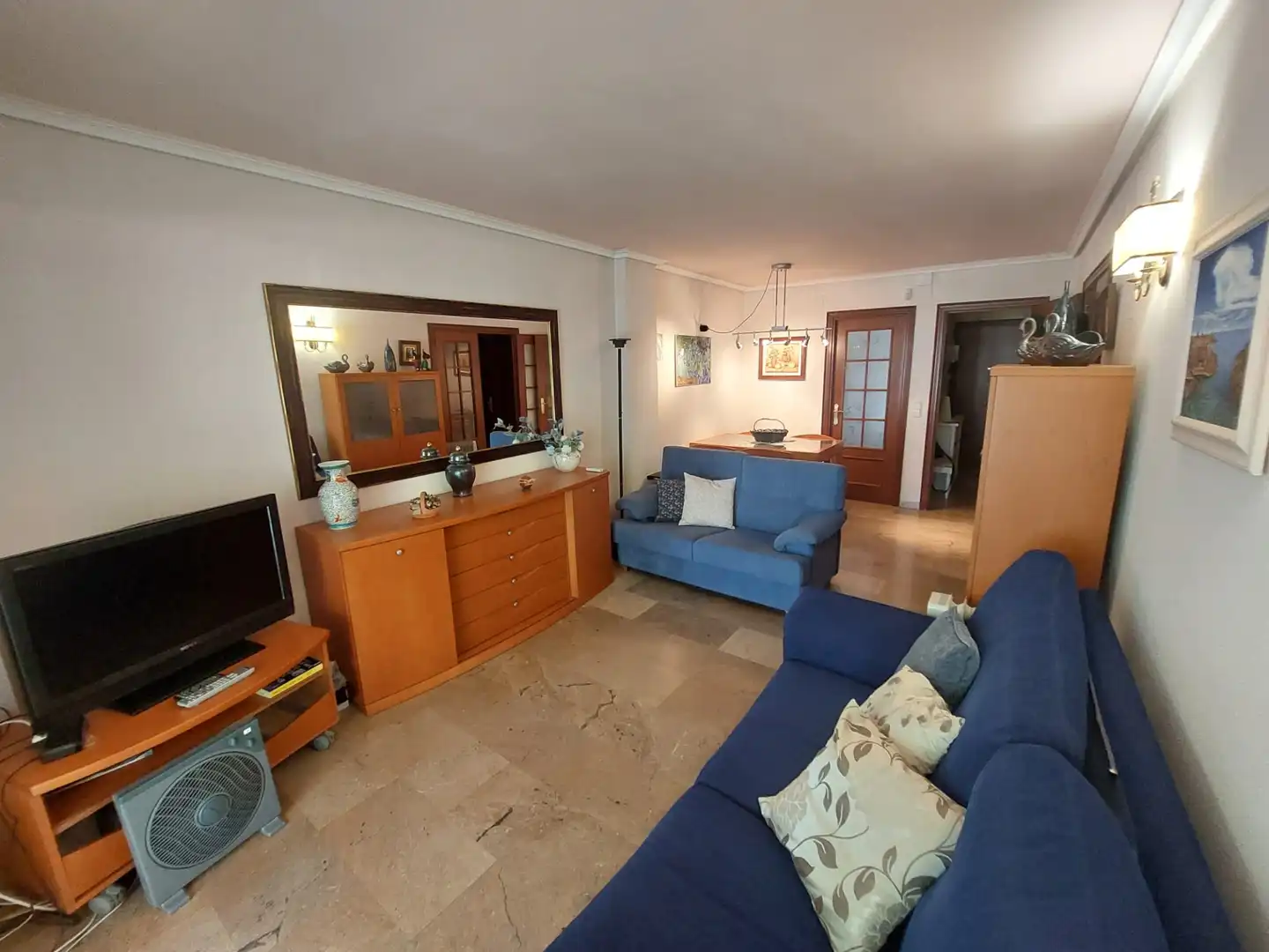 Sala de estar de Piso en venta en Salou con Aire acondicionado, Terraza y Amueblado