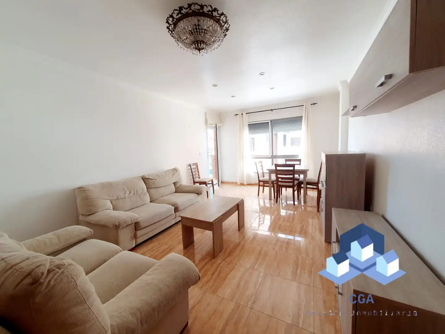 Sala de estar de Piso en venta en Lorca con Aire acondicionado, Calefacción y Trastero