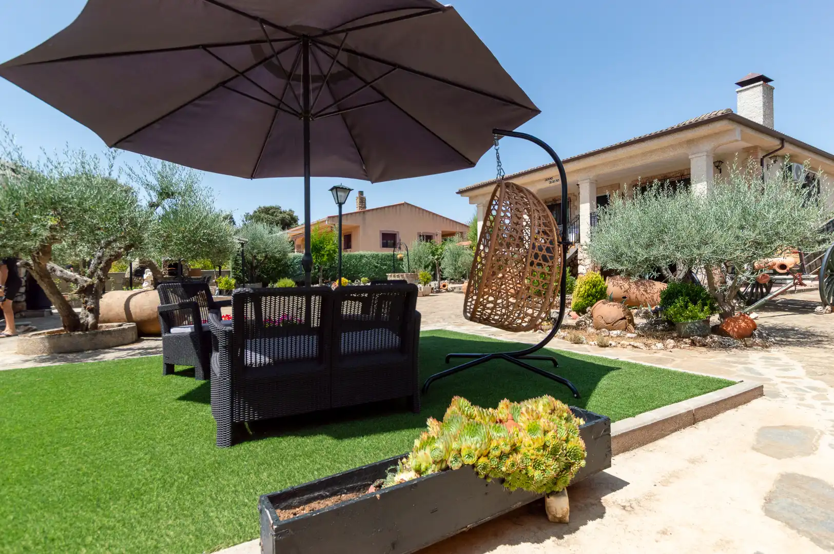 Terraza de Casa o chalet en venta en Hontoba con Calefacción, Jardín privado y Terraza