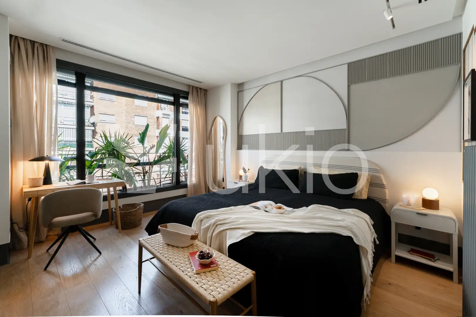 Bedroom of Apartments for rent in Madrid  with Air Conditioner, Heating and Terrace