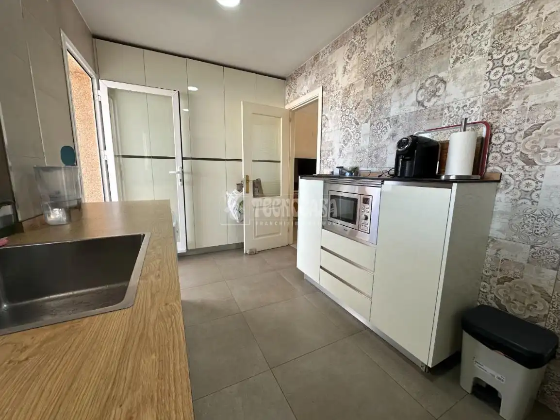 Kitchen of Flat for sale in Jerez de la Frontera  with Air Conditioner, Heating and Terrace