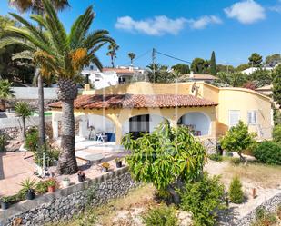 Exterior view of House or chalet for sale in Benissa  with Air Conditioner, Private garden and Terrace