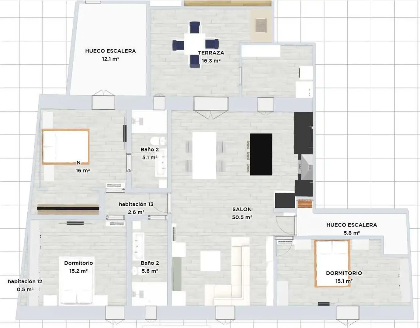 Penthouse zum Verkauf in Manacor Centre, imagen 33