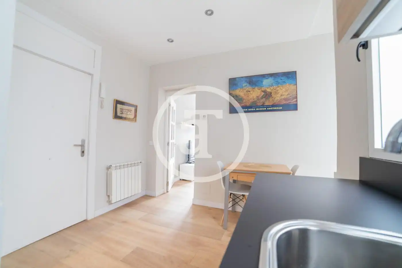 Kitchen of Flat for rent in Madrid  with Air Conditioner, Heating and Furnished