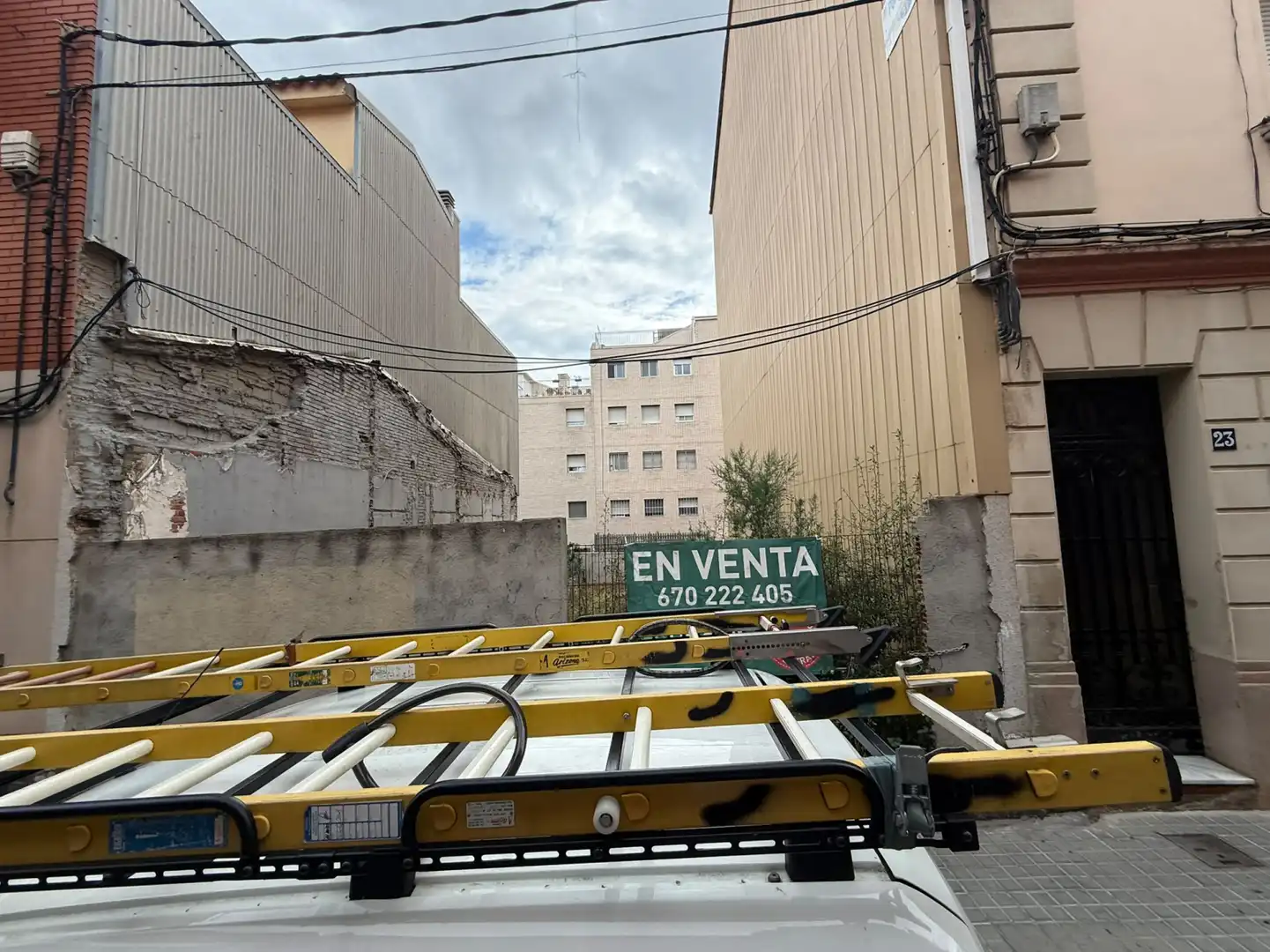 Exterior view of Land for sale in Molí Nou - Ciutat Cooperativa