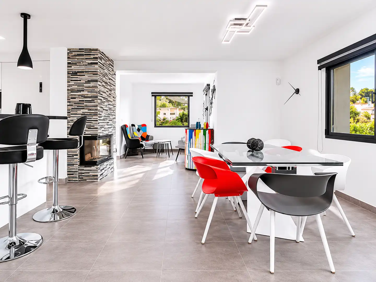 Living room of Houses for sale in Jávea / Xàbia  with Air Conditioner, Heating and Private garden