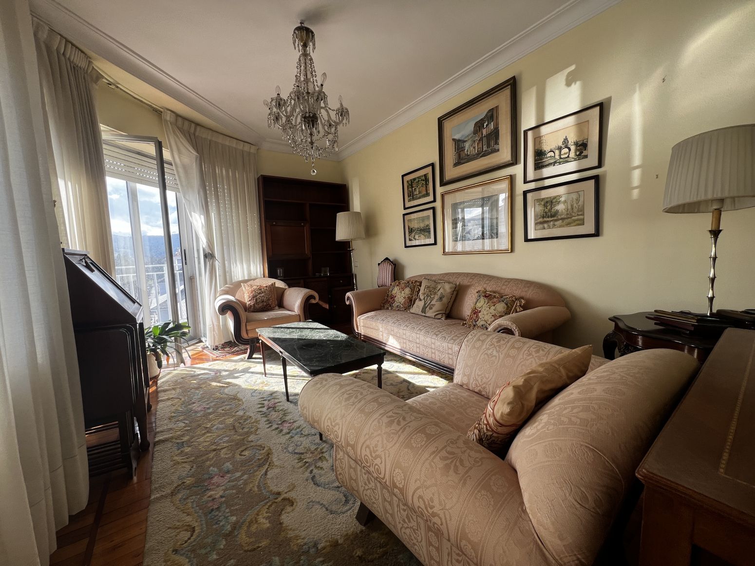 Living room of Flat for sale in Torrelavega   with Heating, Parquet flooring and Storage room