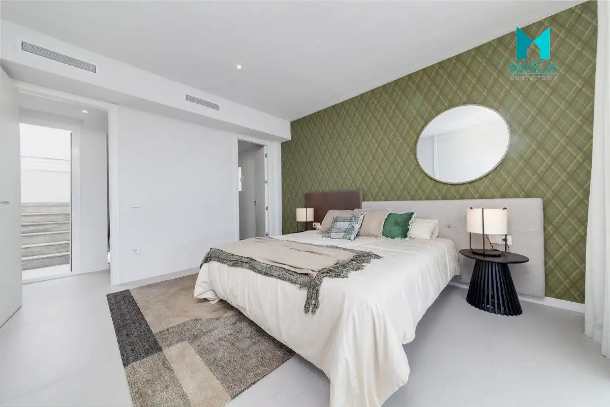 Bedroom of Houses for sale in El Campello  with Private garden, Terrace and Swimming Pool