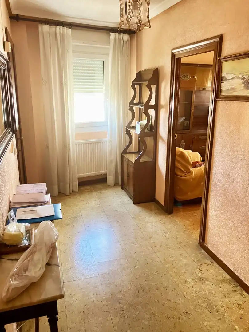 Living room of Flat for sale in Palencia  with Heating, Terrace and Storage room