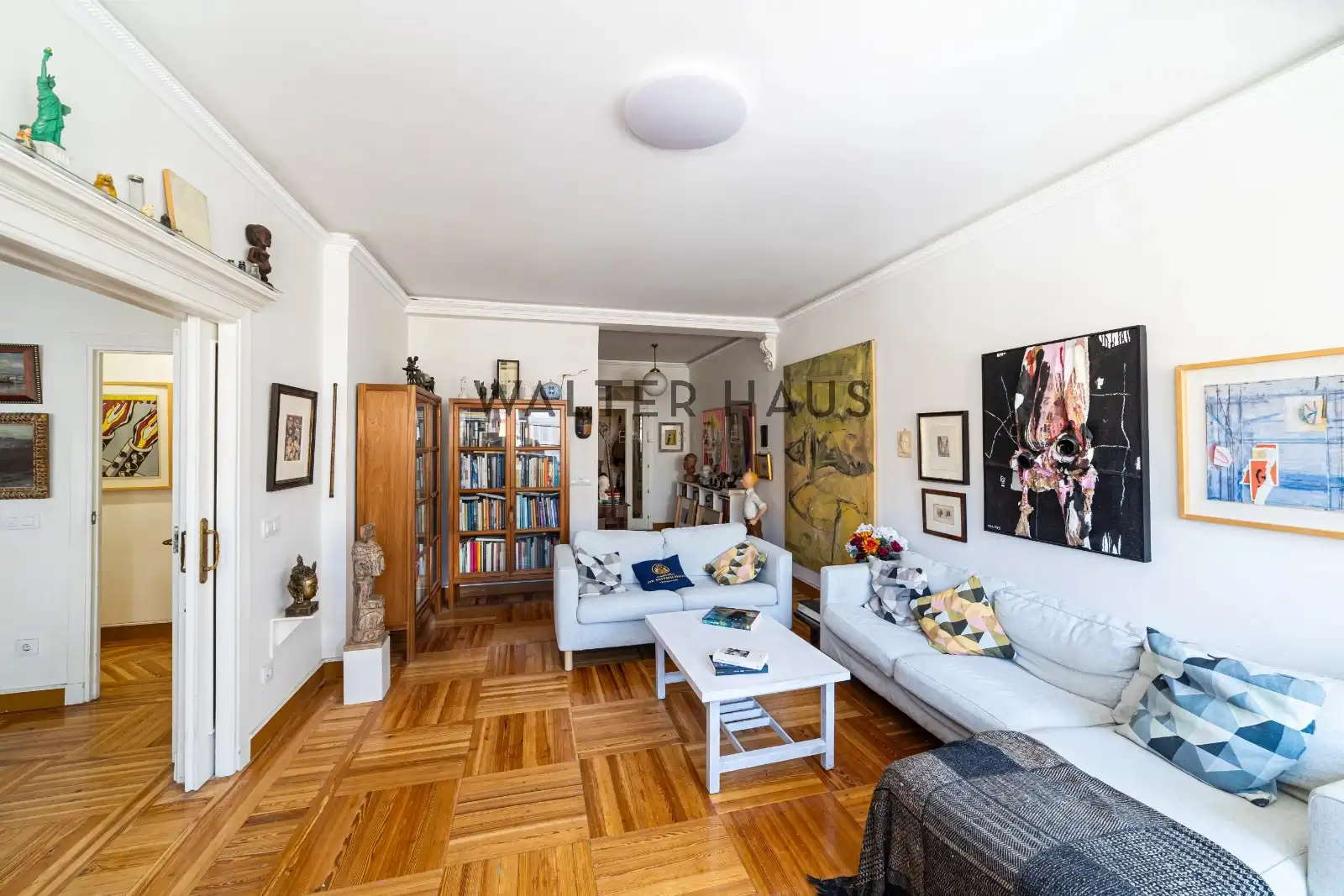 Sala de estar de Piso en venta en Madrid con Aire acondicionado, Calefacción y Terraza