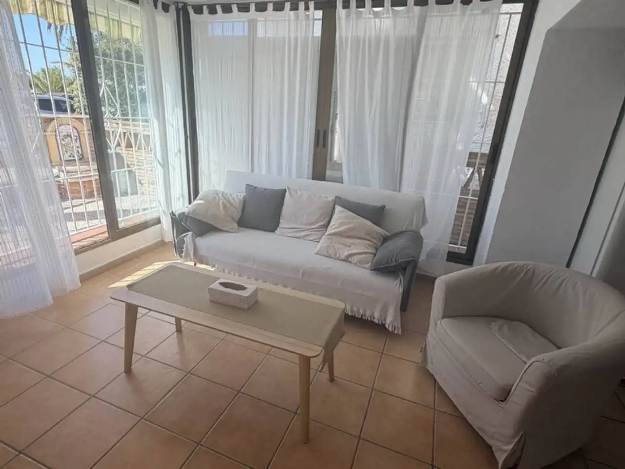 Sala de estar de Apartamento de alquiler en Almuñécar con Terraza