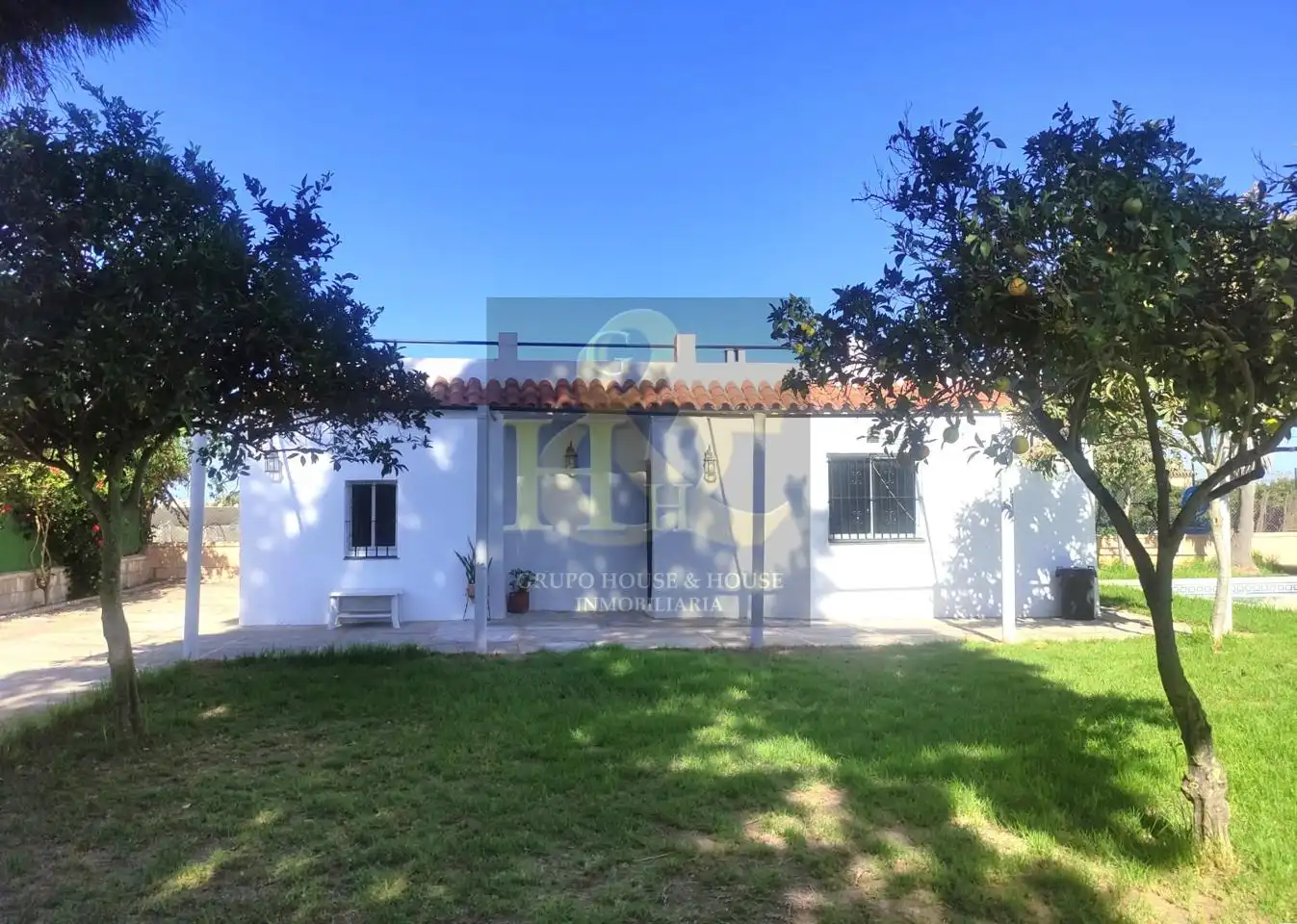 Vista exterior de Finca rústica en venta en Chipiona con Jardín privado y Piscina
