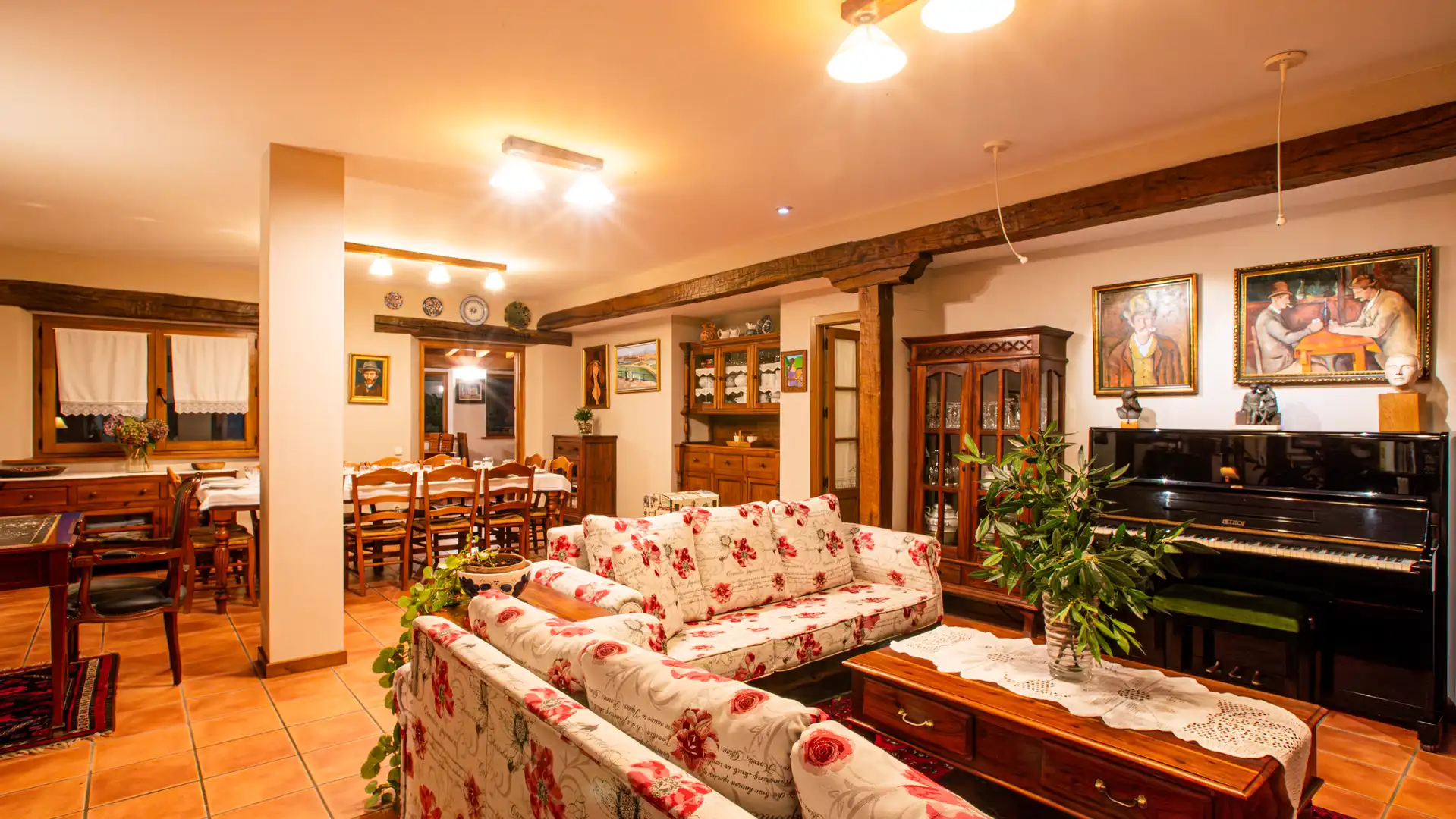 Sala de estar de Casa o chalet en venta en Villafufre con Jardín privado y Amueblado