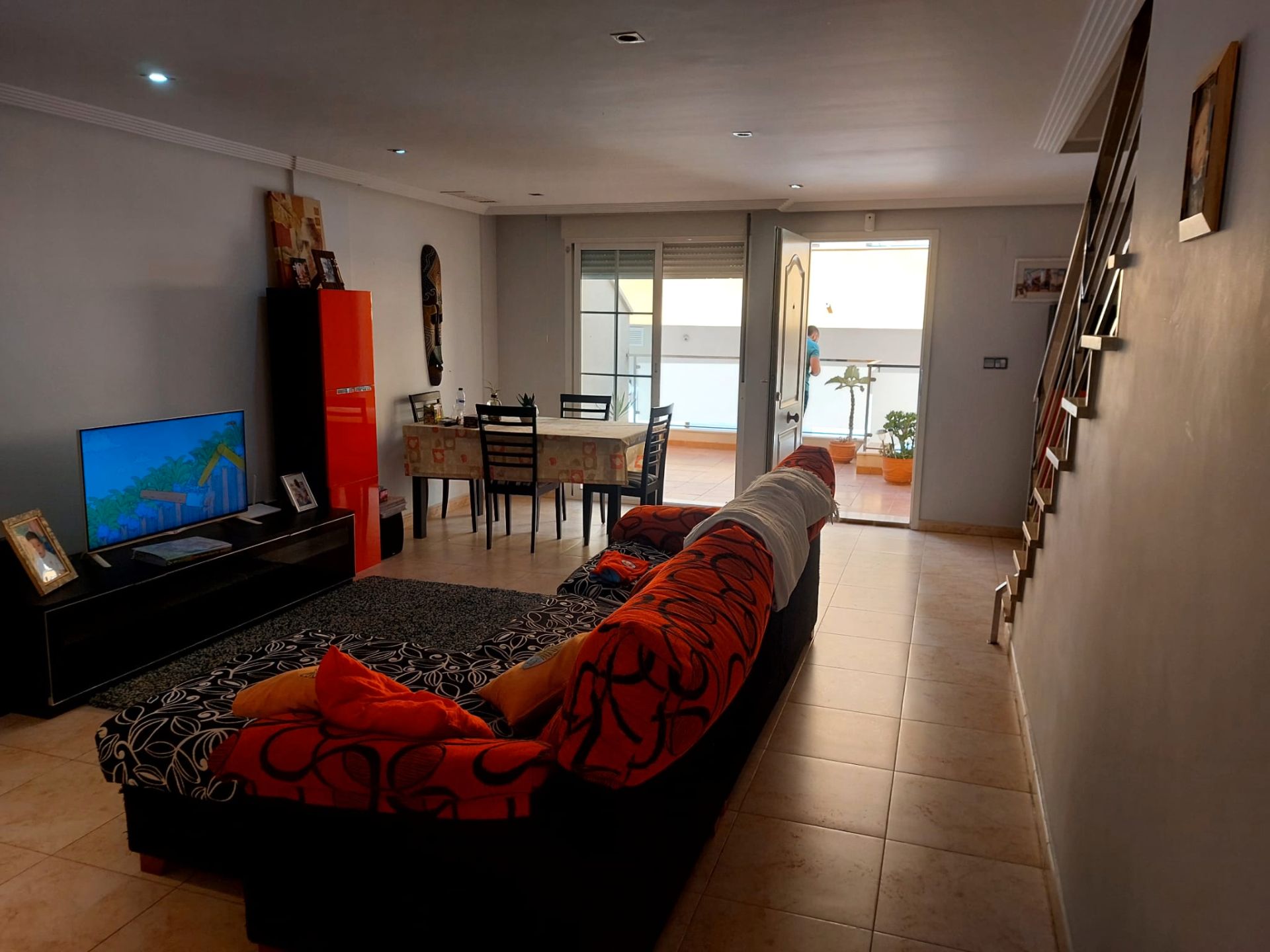 Living room of Single-family semi-detached for sale in Cox  with Air Conditioner, Heating and Terrace