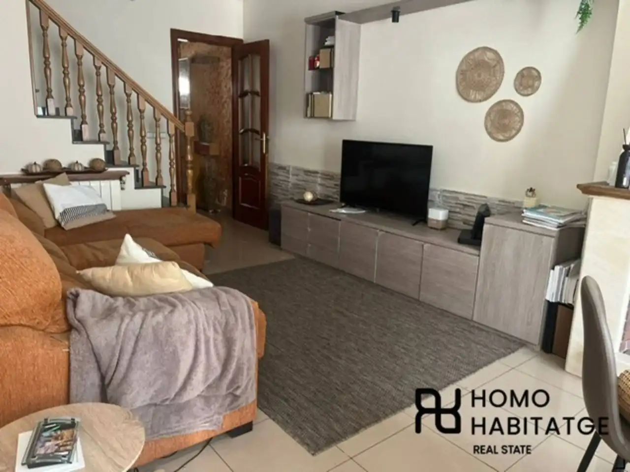 Sala de estar de Casa o chalet en venta en Sabadell con Aire acondicionado, Calefacción y Terraza
