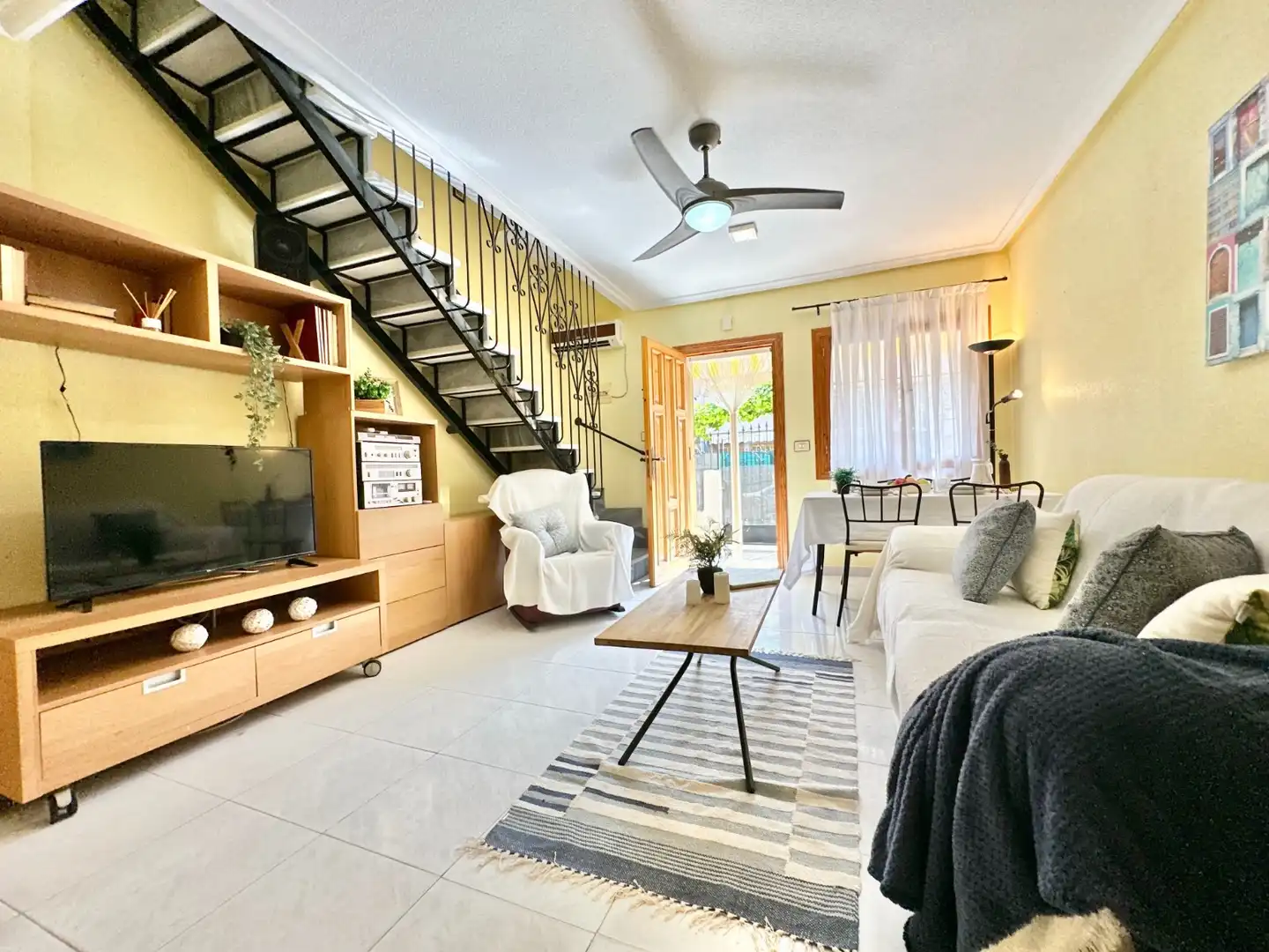 Sala de estar de Casa o chalet en venta en San Pedro del Pinatar con Jardín privado, Terraza y Trastero