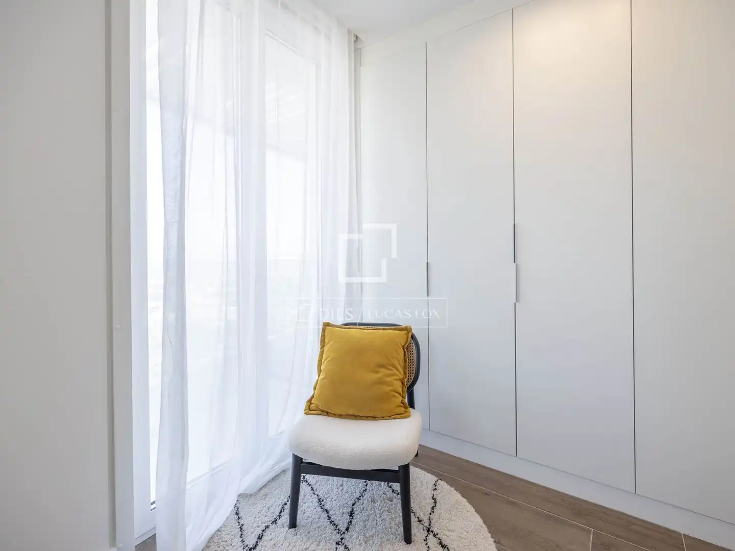 Schlafzimmer von Dachboden zum Verkauf in Valencia mit Klimaanlage, Heizung und Terrasse