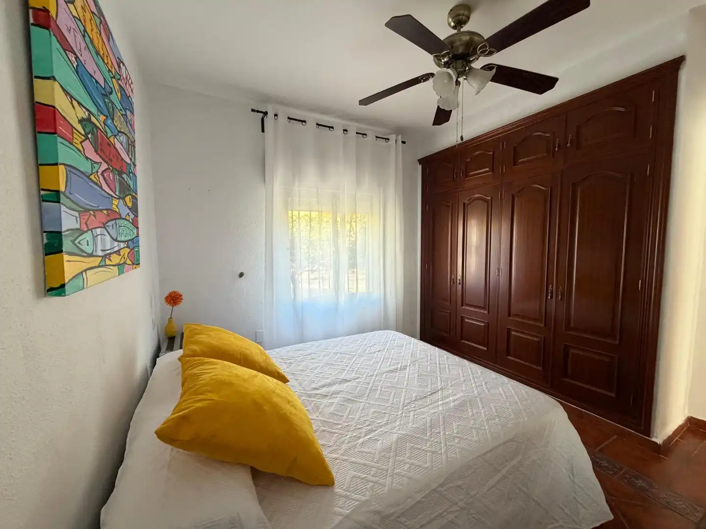 Habitación de Casa o chalet de alquiler en Rincón de la Victoria con Terraza, Trastero y Amueblado