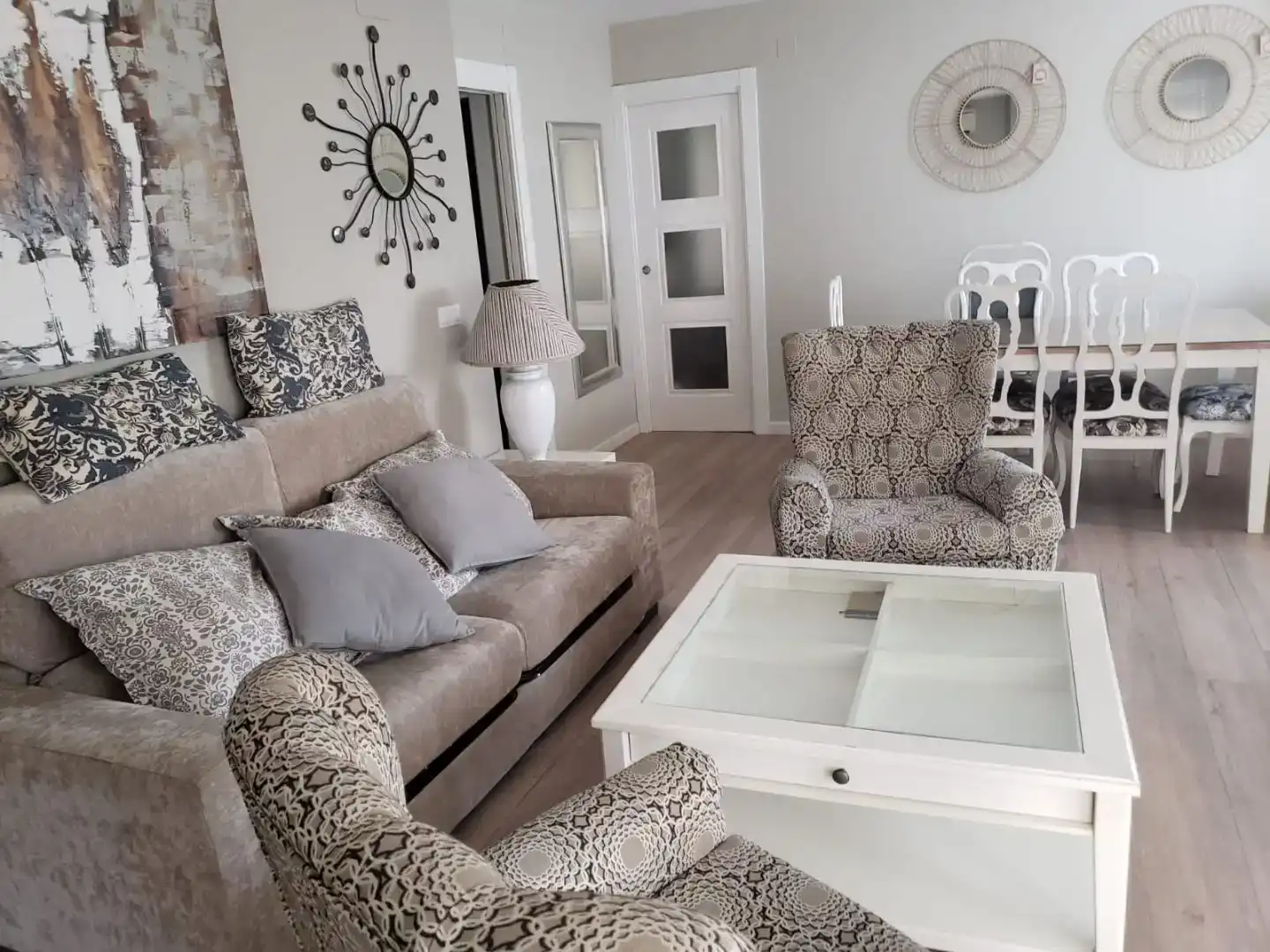 Living room of Flat for rent in Beiro