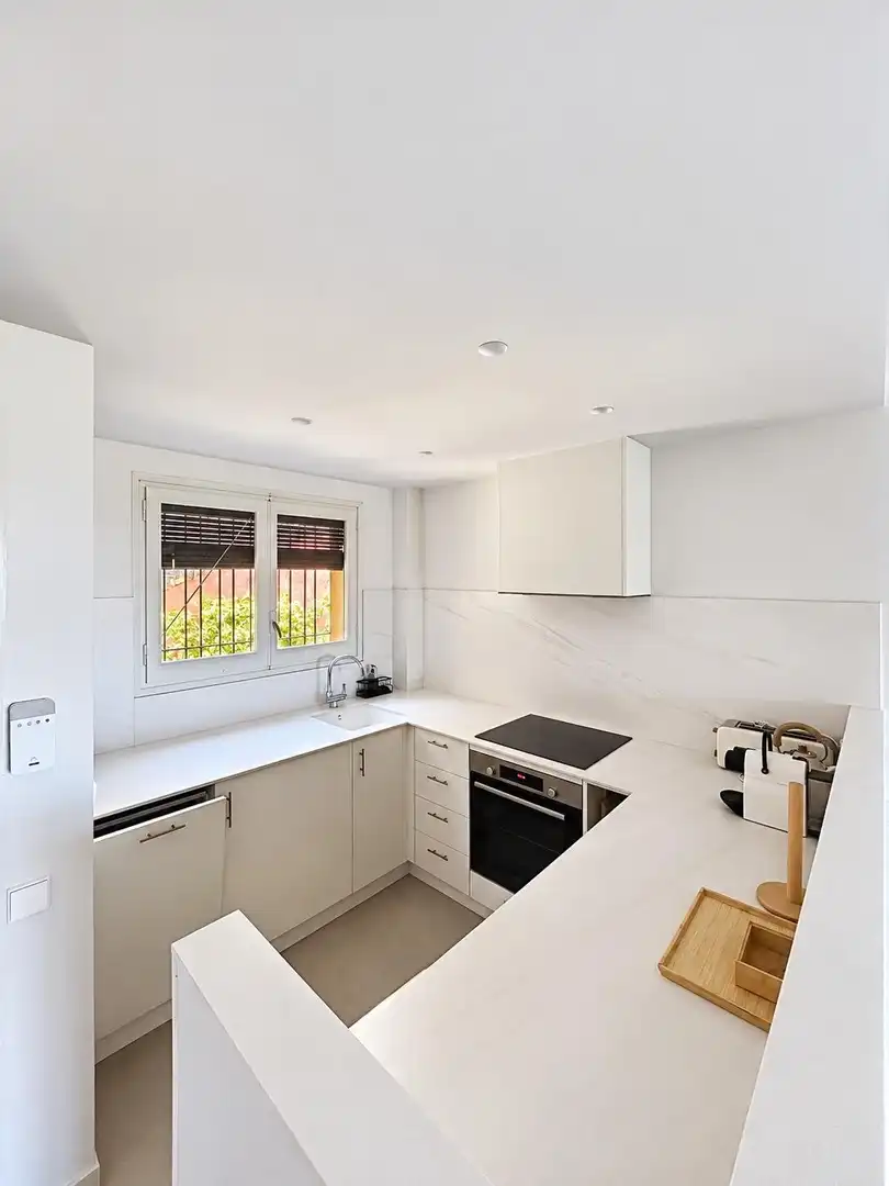 Cocina de Apartamento en venta en Palafrugell con Calefacción, Jardín privado y Amueblado