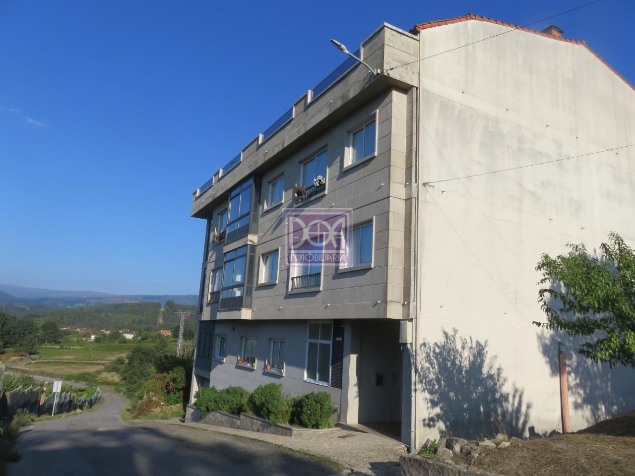 Außenansicht von Dachboden zum verkauf in Mondariz mit Heizung, Parkett und Terrasse