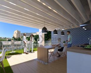 Terrassa de Apartament en venda en Calpe / Calp amb Piscina