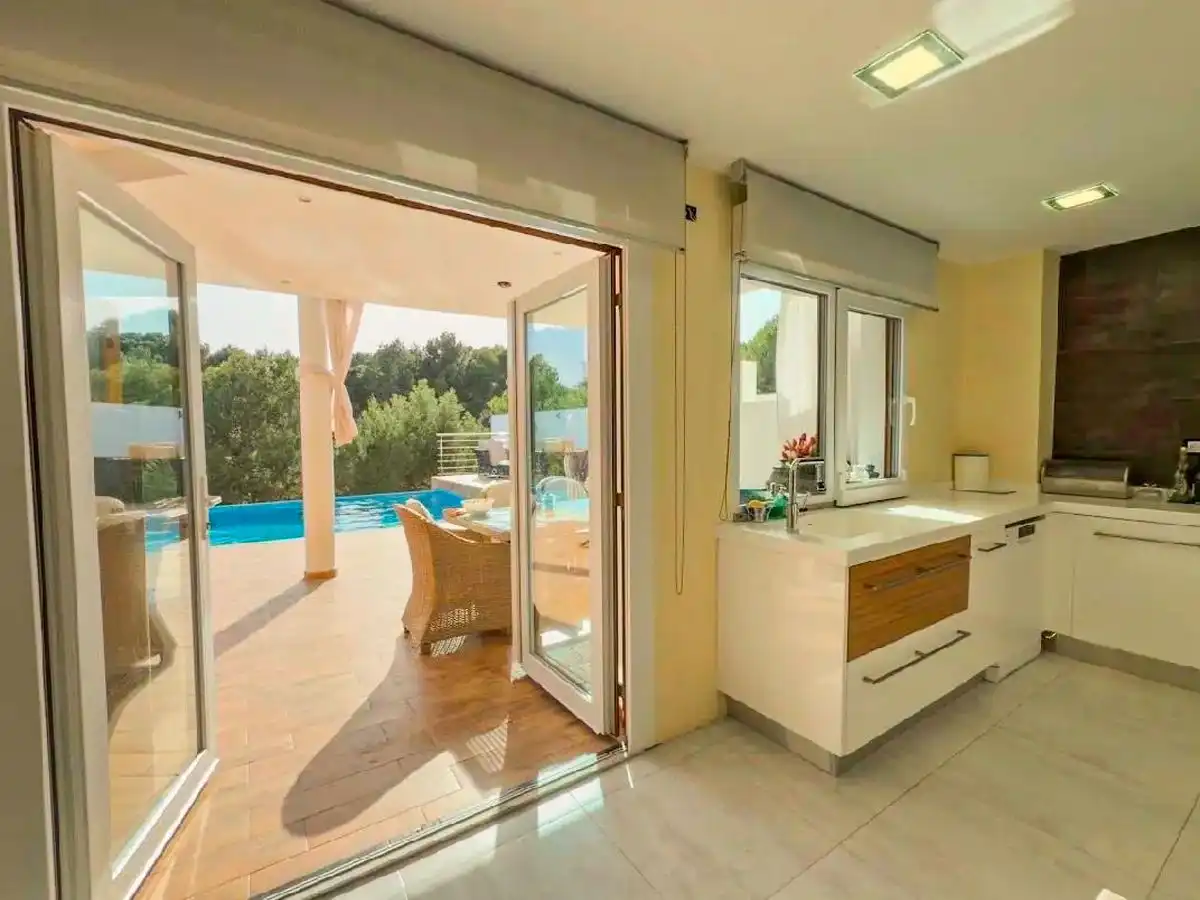Terraza de Casa o chalet en venta en Altea con Aire acondicionado, Calefacción y Jardín privado