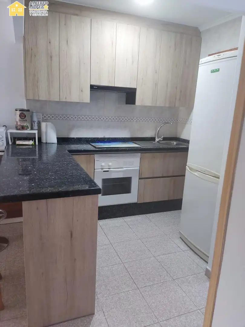 Cuina de Planta baixa de lloguer en Elche / Elx amb Aire condicionat, Terrassa i Moblat