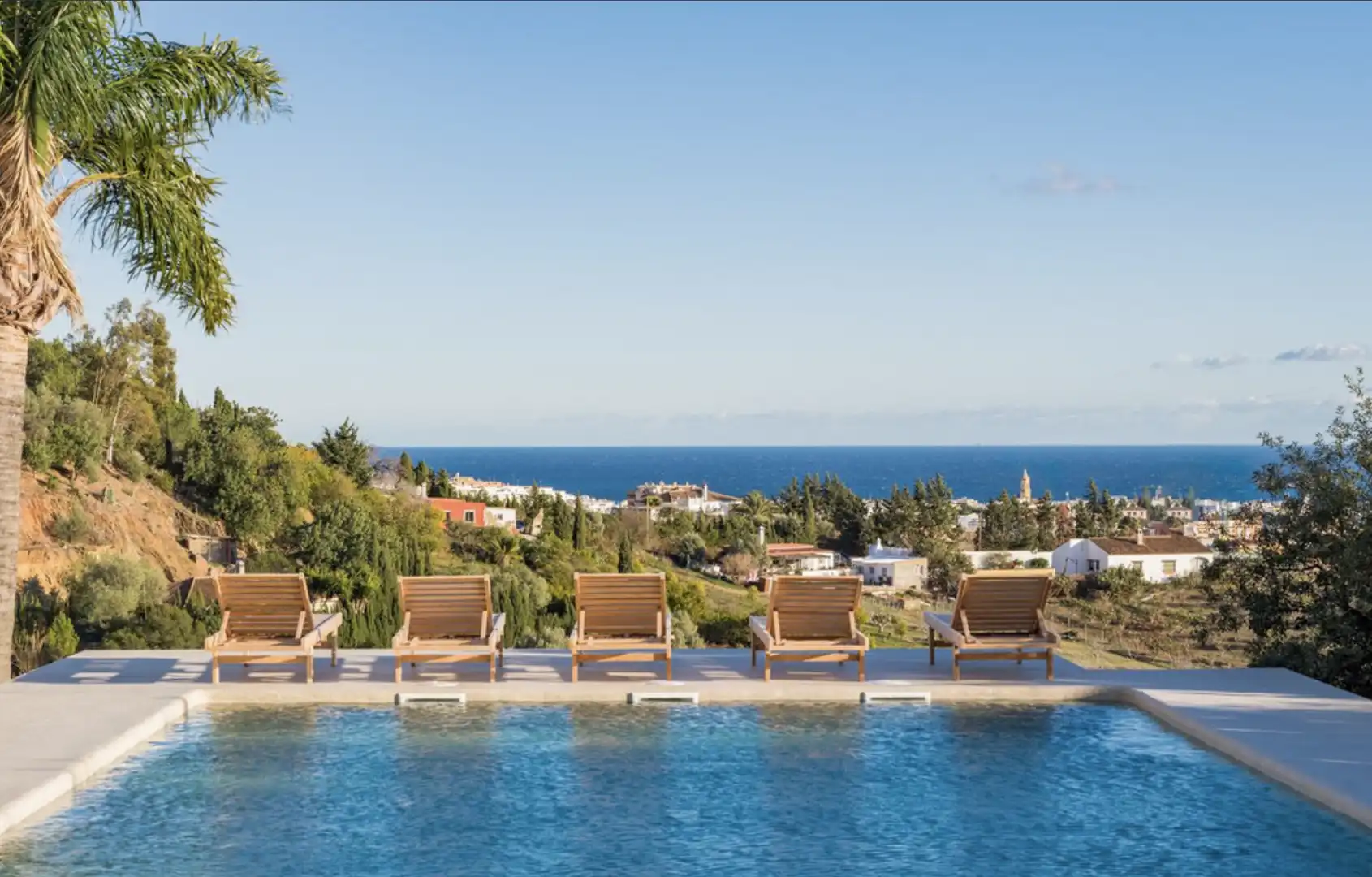 Piscina de Casa o xalet en venda en Estepona amb Aire condicionat, Calefacció i Jardí privat