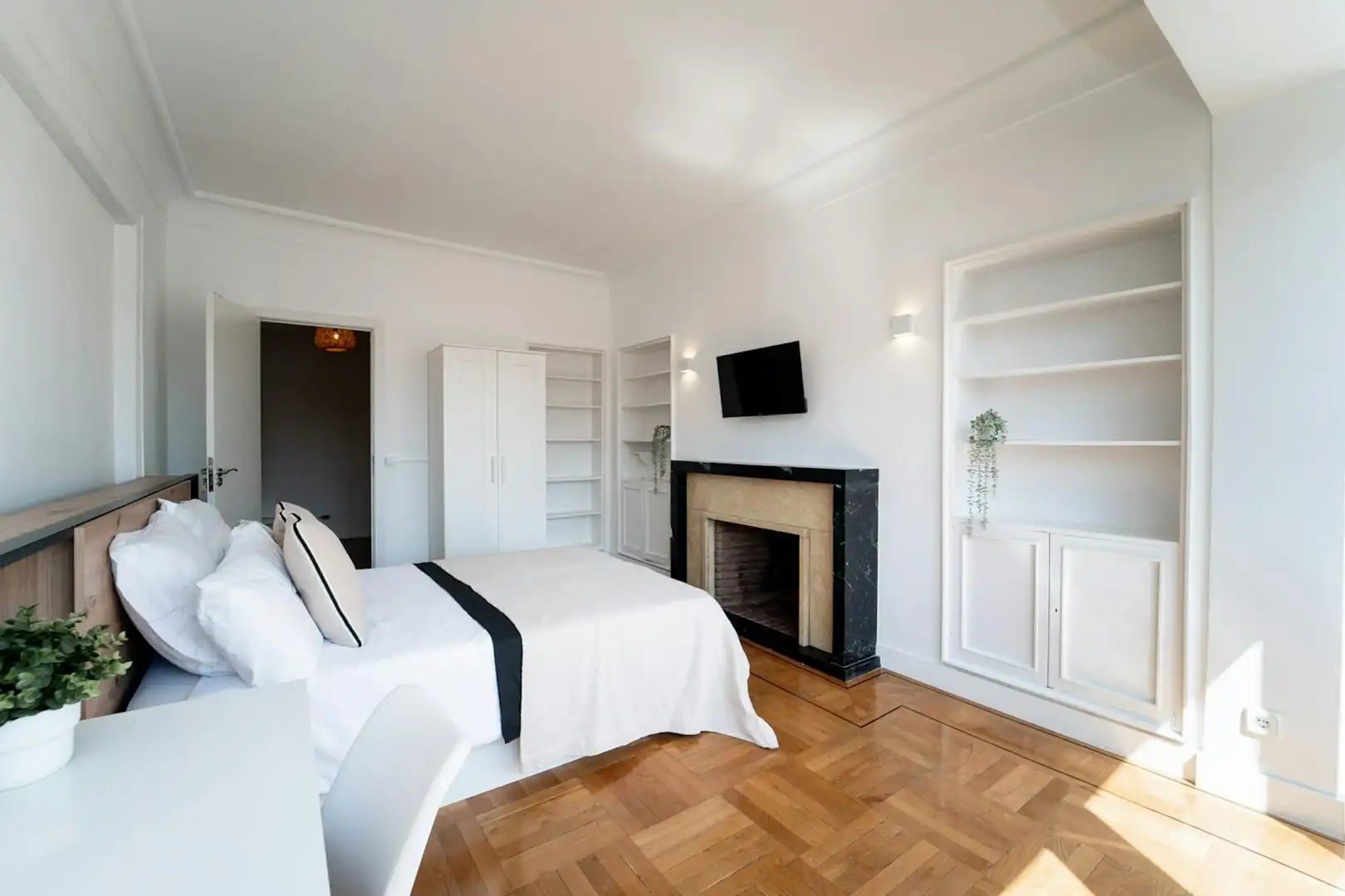 Habitación de Piso para compartir en Madrid con Aire acondicionado, Calefacción y Lavadora