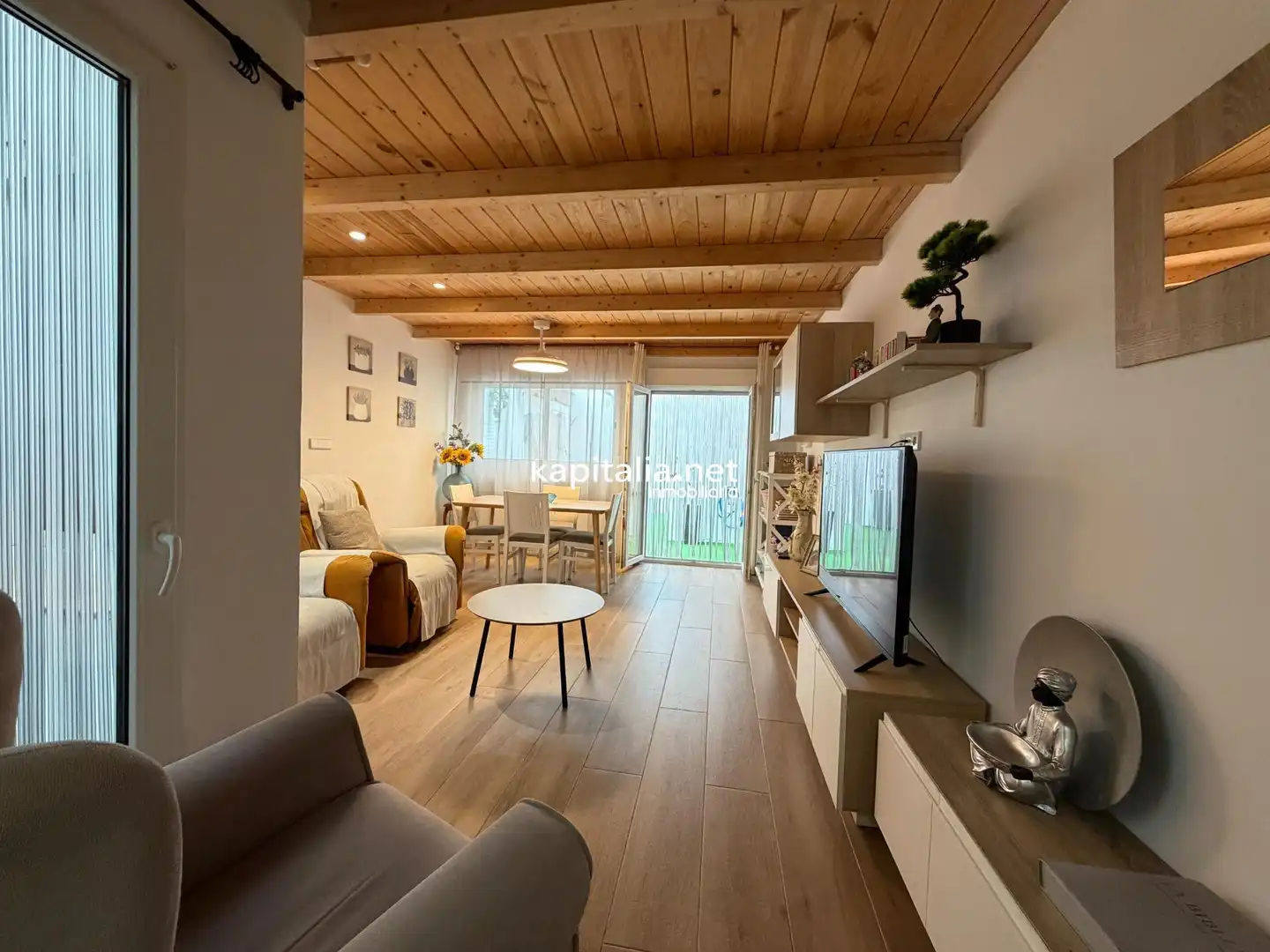 Sala d'estar de Casa o xalet en venda en Ontinyent amb Aire condicionat, Calefacció i Terrassa