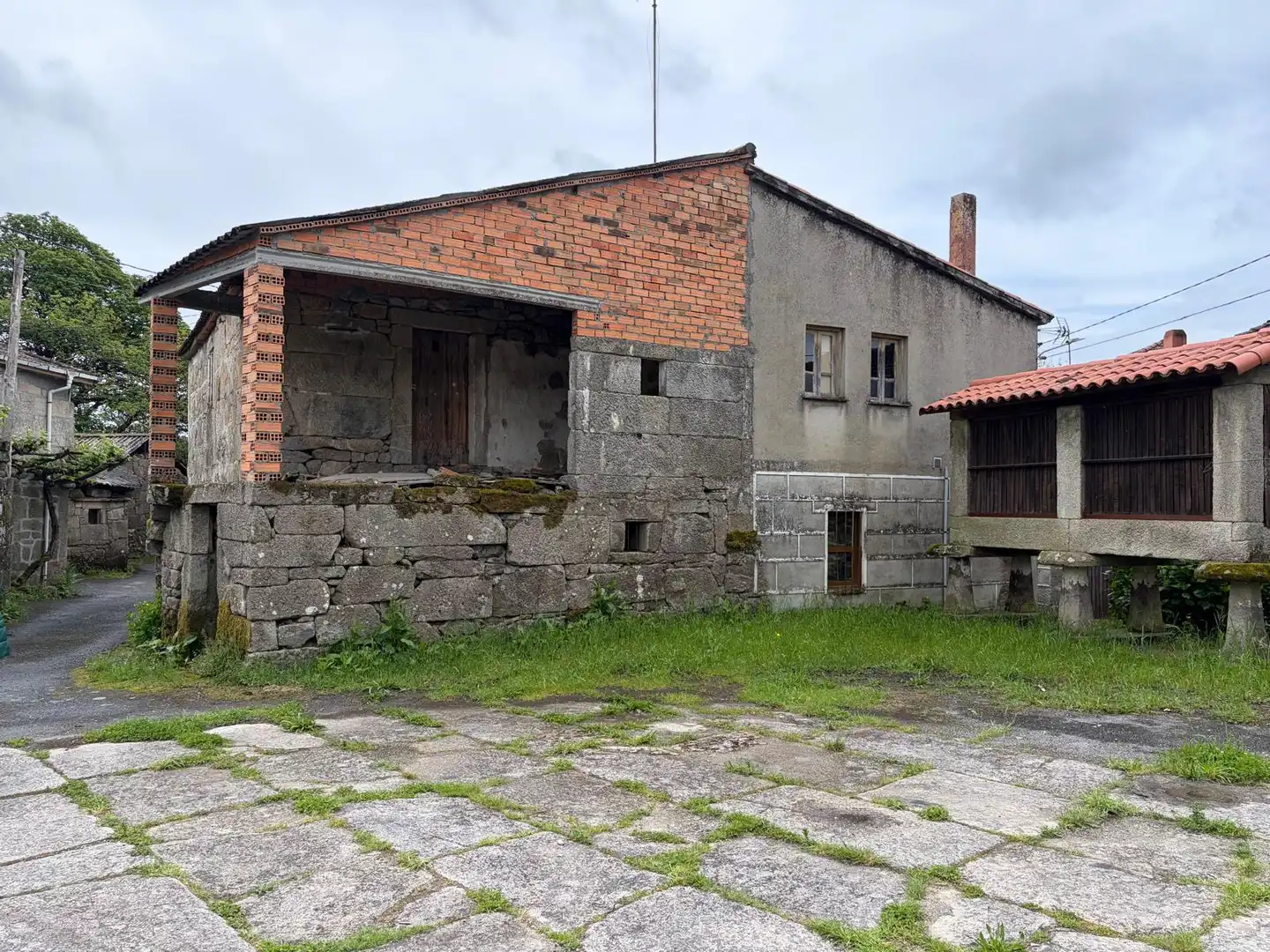 Vista exterior de Finca rústica en venda en Vilamarín amb Balcó