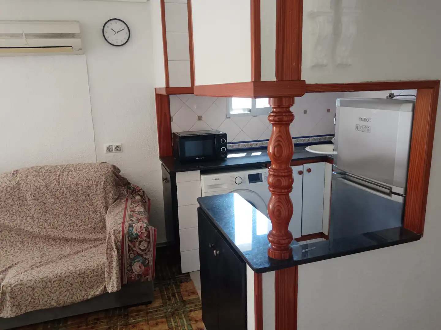 Küche von Wohnung zum Verkauf in Castellón de la Plana / Castelló de la Plana mit Klimaanlage, Heizung und Möbliert