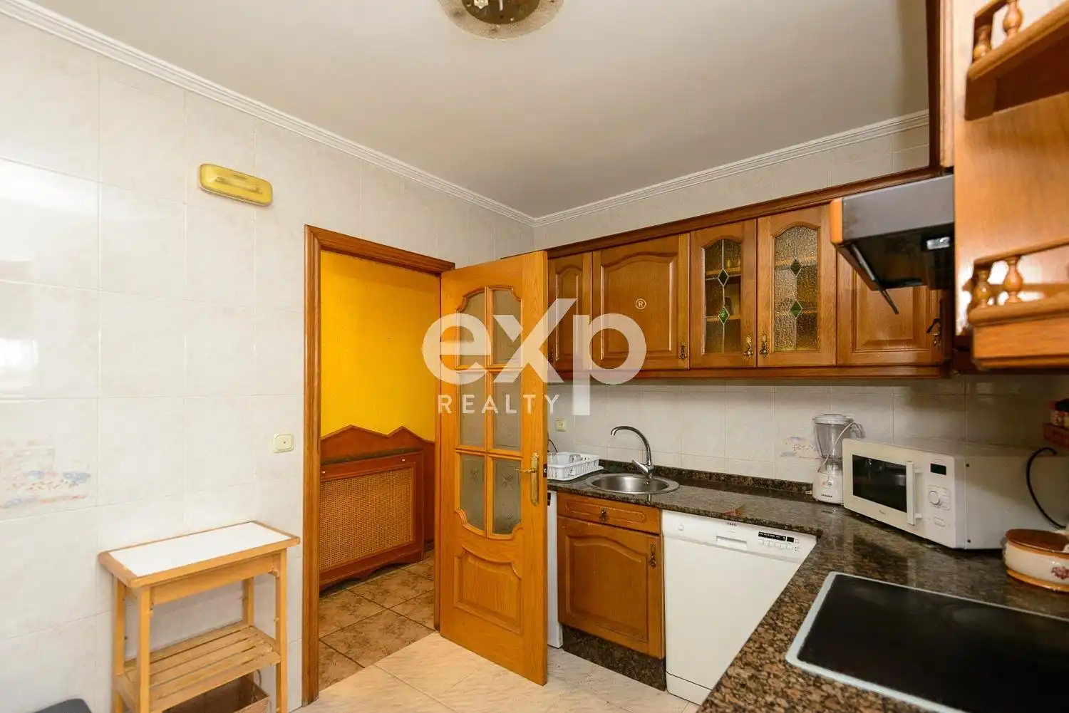 Kitchen of Flat for sale in Avilés  with Heating, Terrace and Furnished