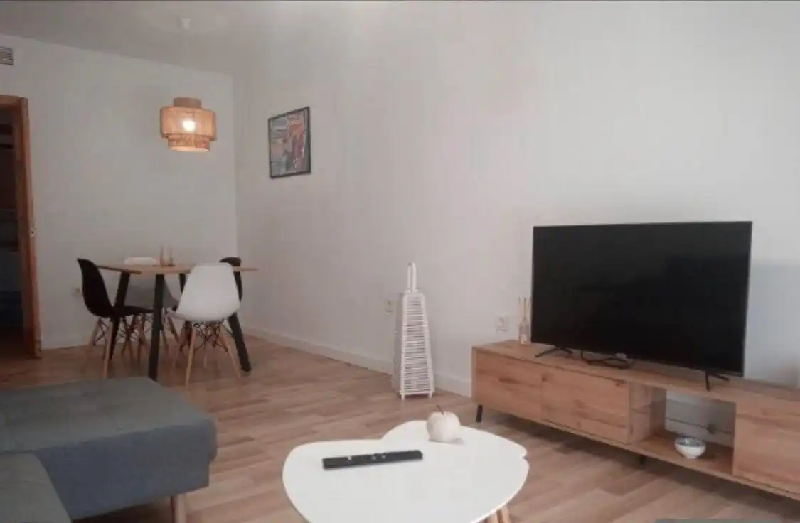 Living room of Apartments for rent in Almería  with Air Conditioner, Heating and Furnished