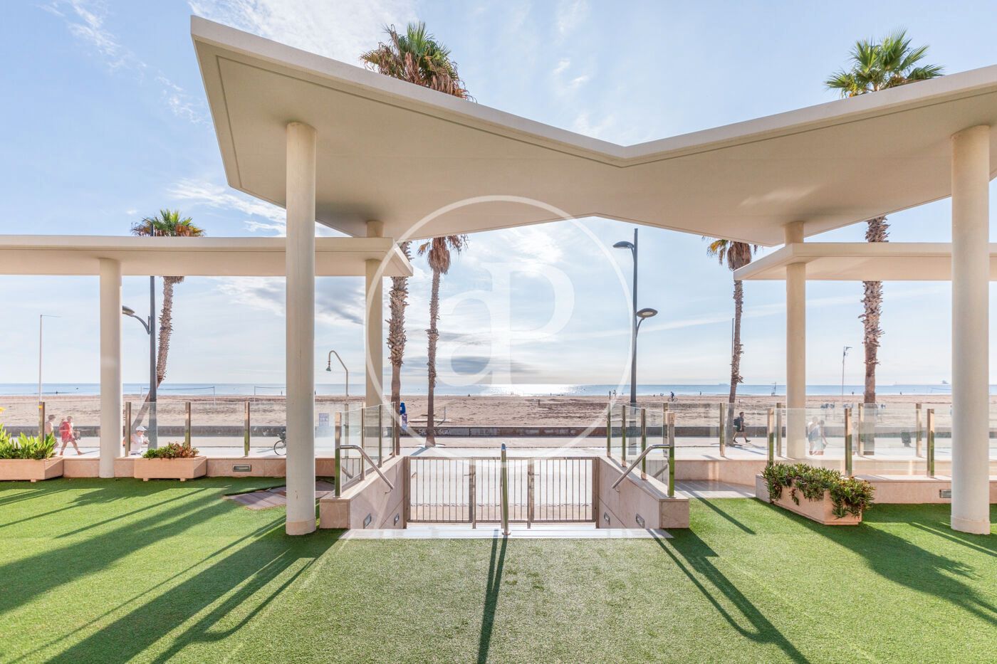 Terrace of Flat for sale in Alboraya  with Air Conditioner, Heating and Private garden