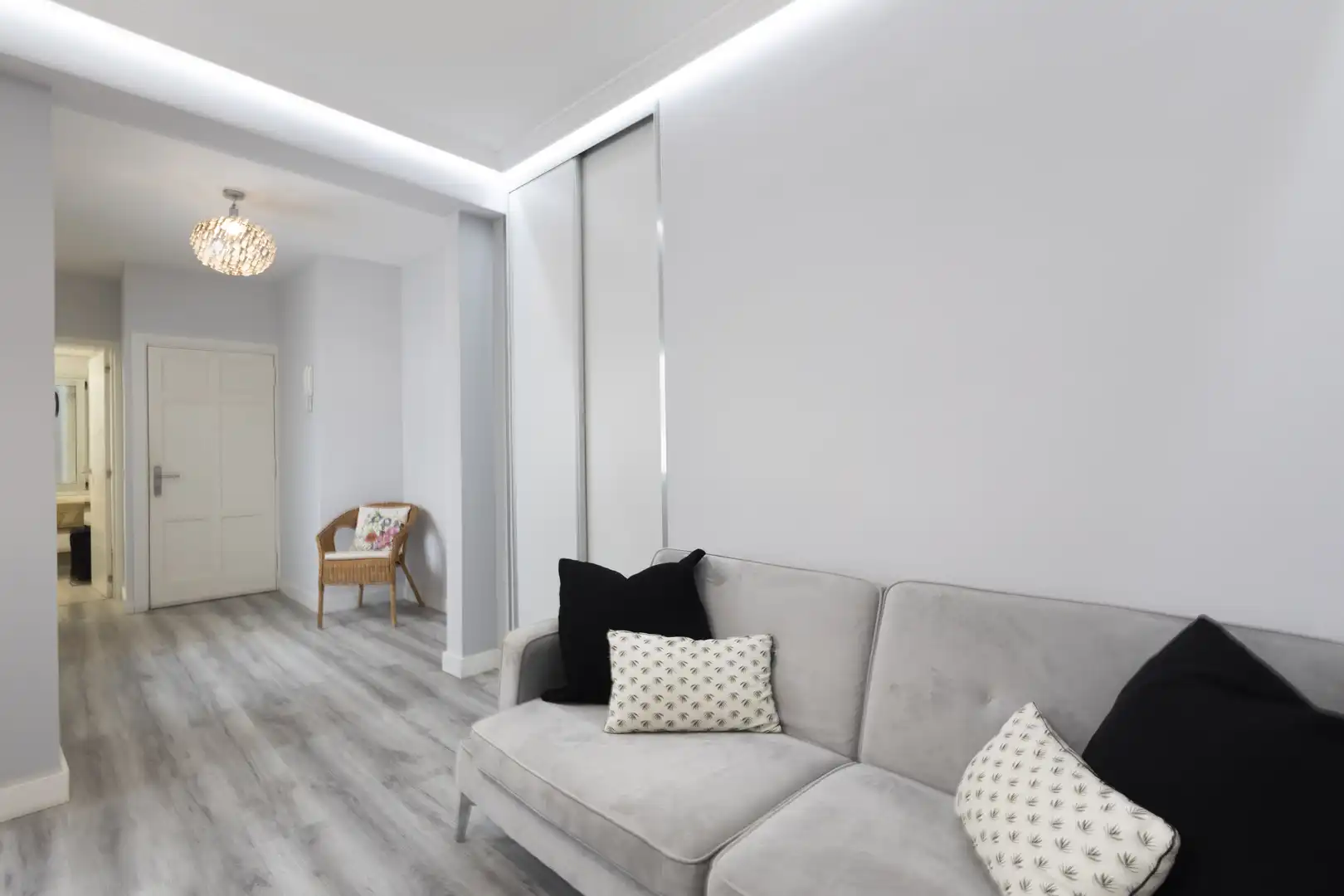 Living room of Flat for rent in Puerto de la Cruz  with Furnished