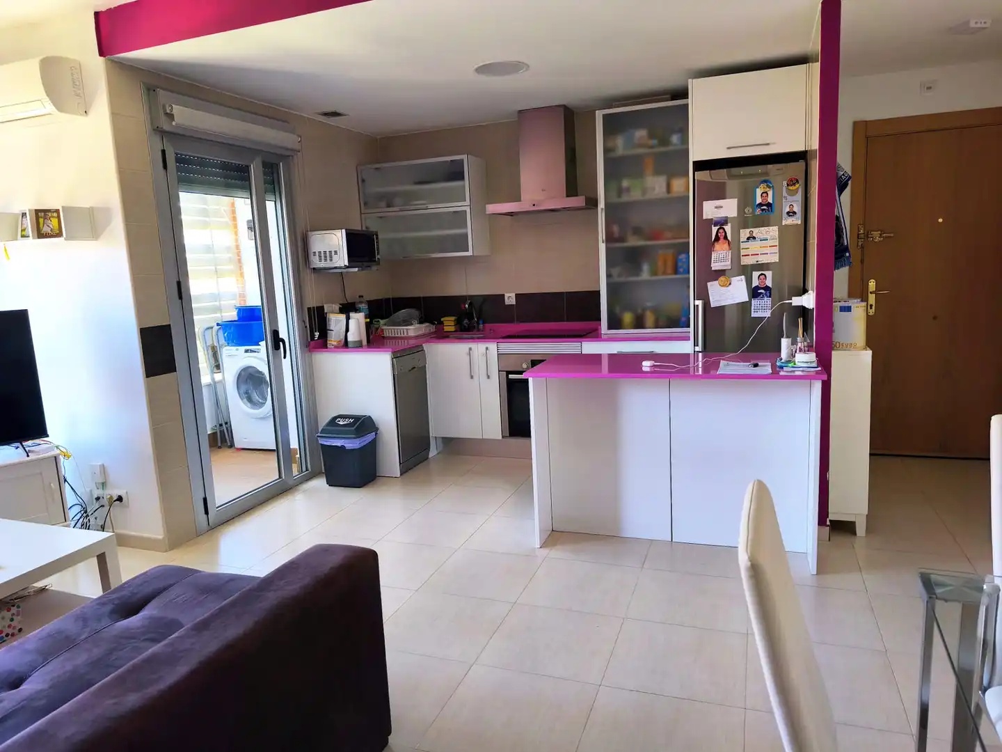 Cocina de Piso en venta en Ciudad Real con Aire acondicionado, Calefacción y Amueblado