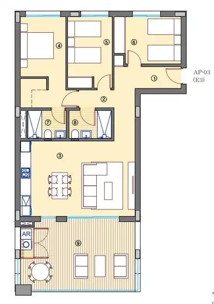 Wohnung mit Terrasse zum Verkauf in Bonalba - Cotoveta, imagen 21