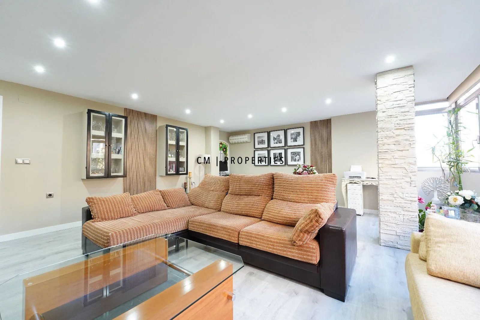 Living room of Flat for sale in  Valencia Capital  with Air Conditioner and Heating