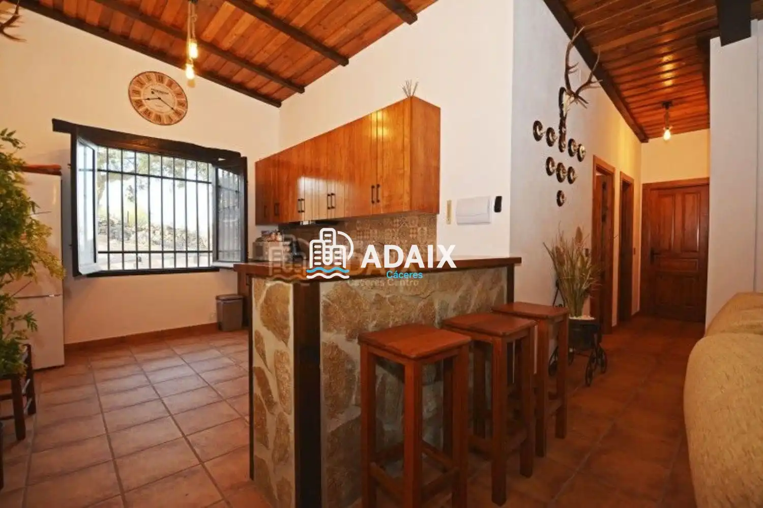 Jardín de Finca rústica en venta en Aliseda con Aire acondicionado y Terraza