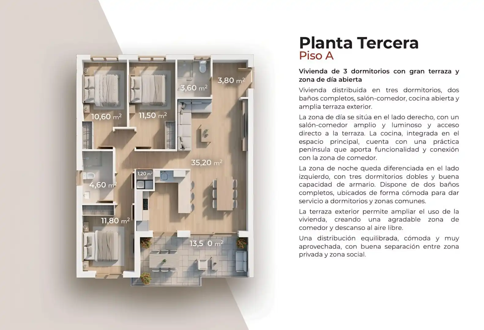 Piso en venta en Los Pinos - El Pilar