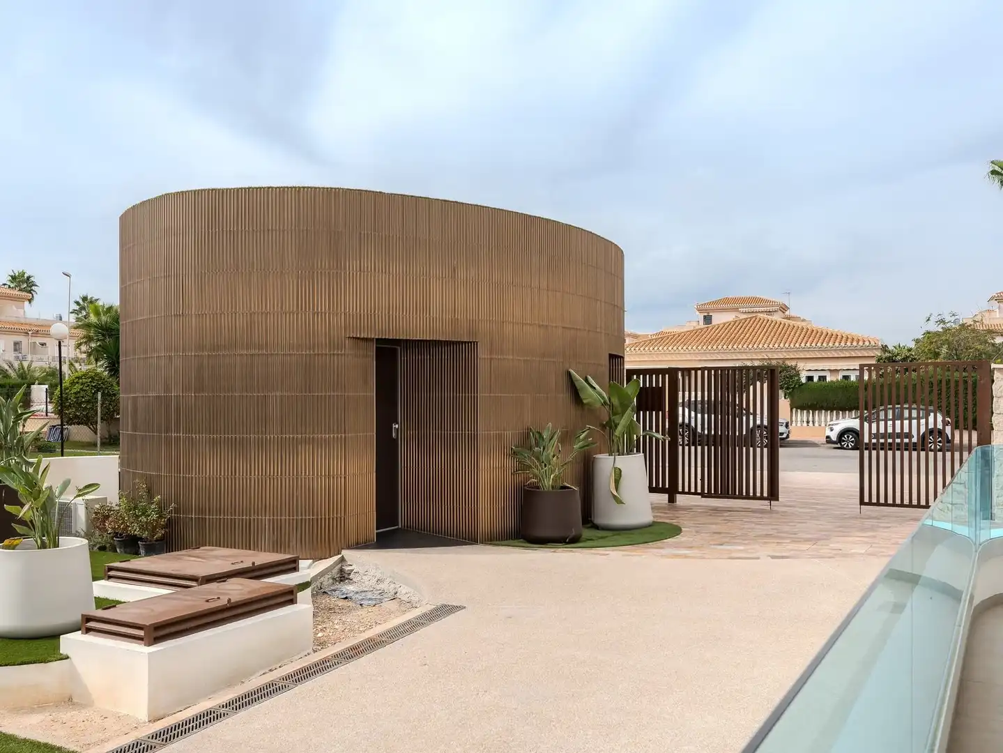 Exterior view of Flat for sale in Orihuela  with Air Conditioner, Terrace and Furnished