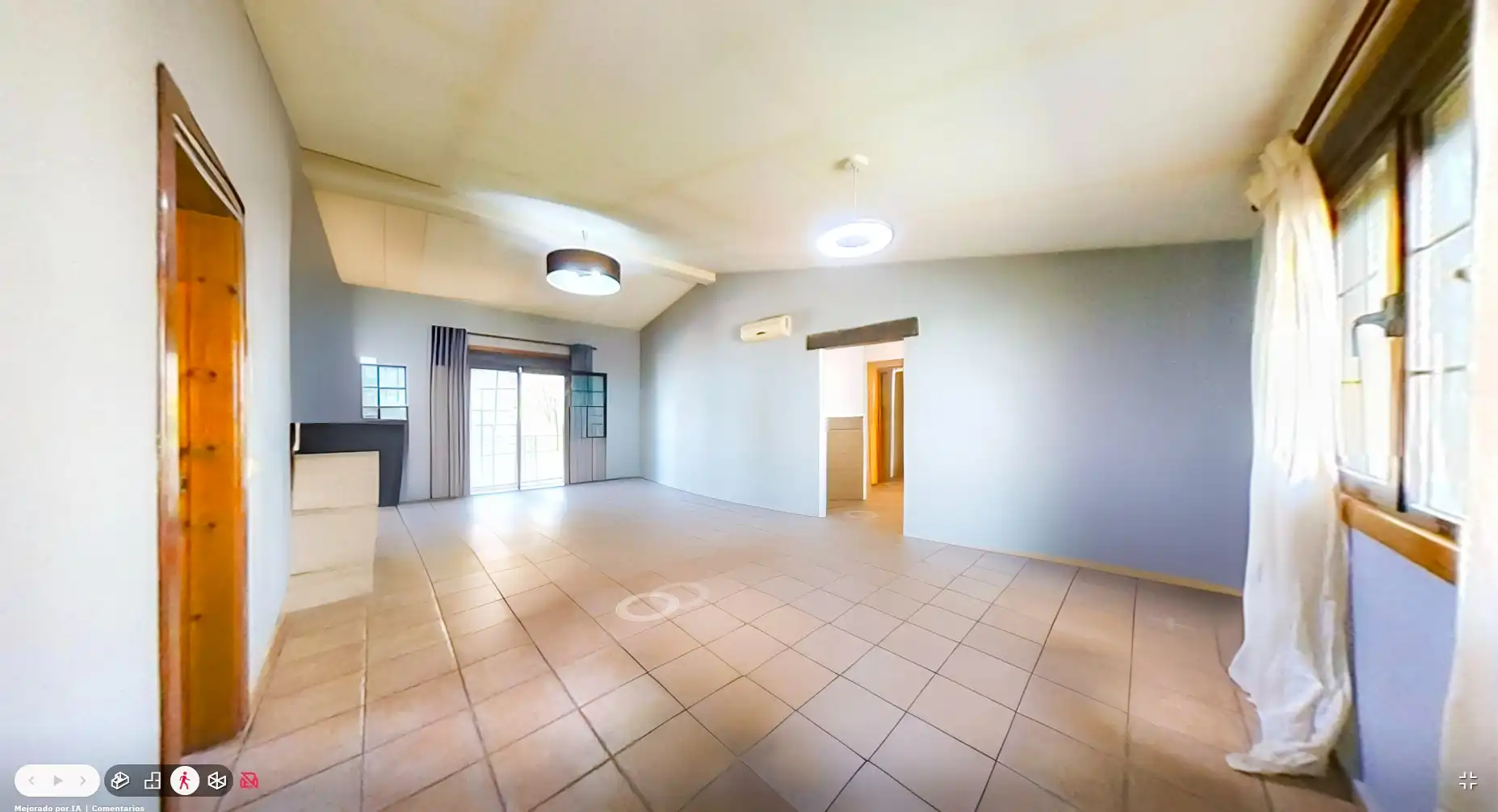 Sala d'estar de Casa o xalet en venda en Galapagar amb Aire condicionat, Jardí privat i Forn