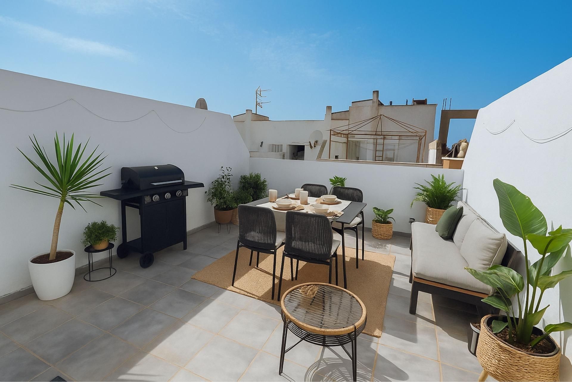 Terrace of Single-family semi-detached for sale in Torremolinos  with Terrace
