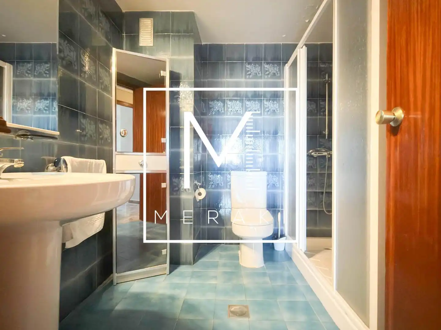 Badezimmer von Wohnung zum Verkauf in Albacete mit Heizung, Terrasse und Abstellraum