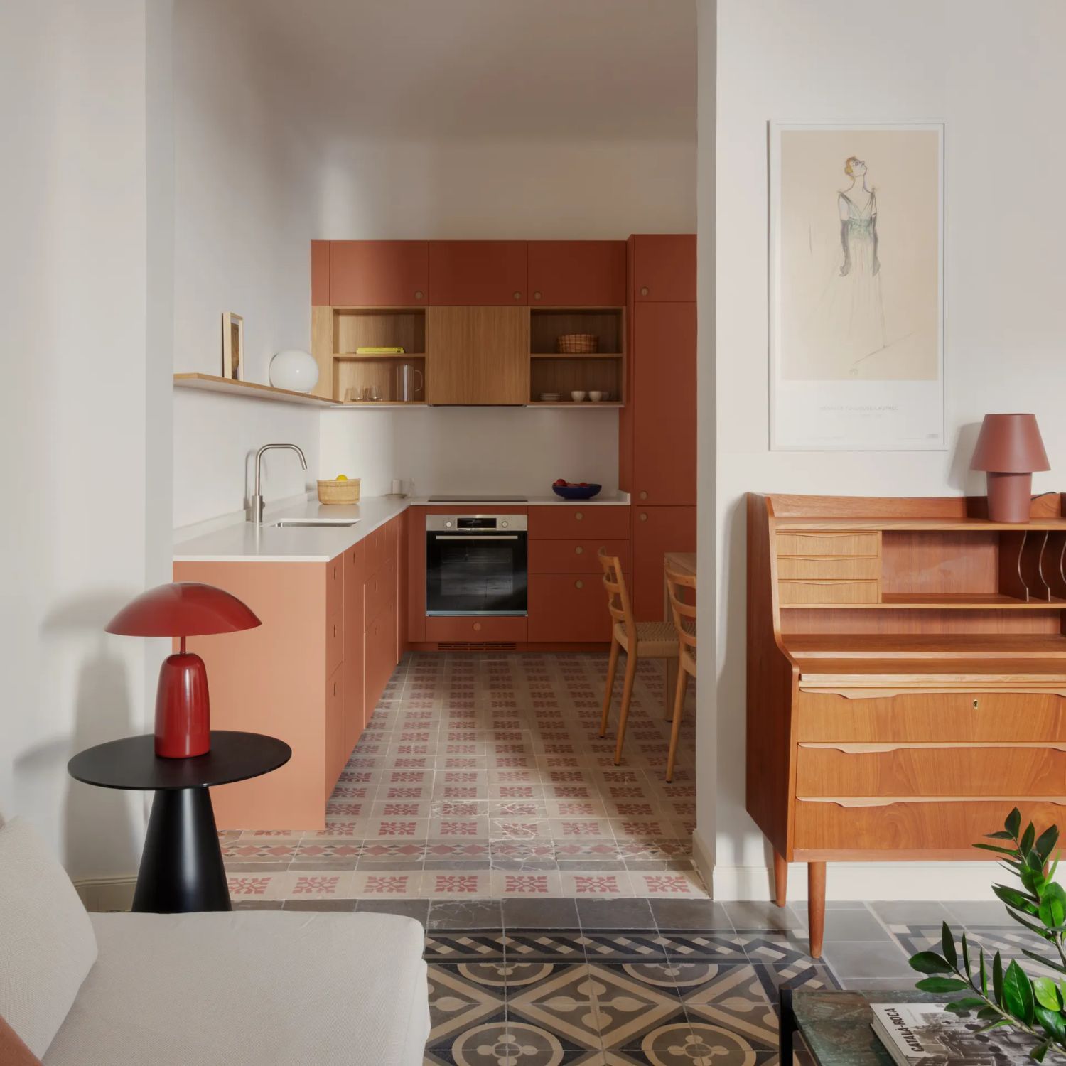 Kitchen of Flat for rent in  Madrid Capital  with Heating, Storage room and Swimming Pool