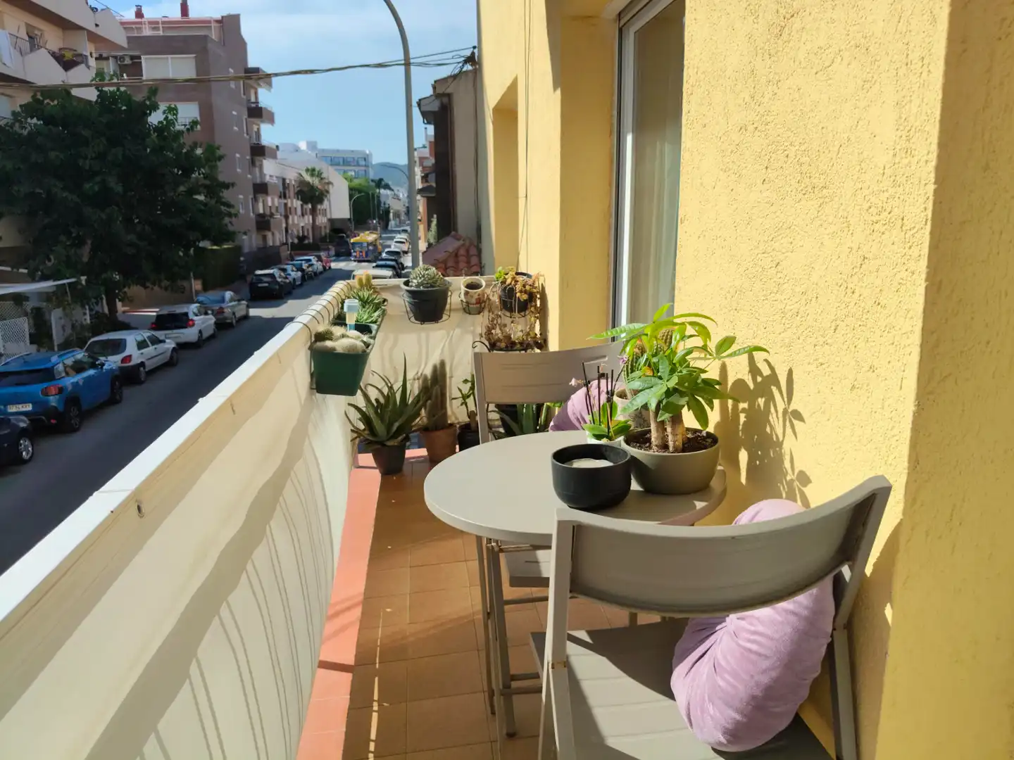 Balcony of Flat for sale in Pineda de Mar  with Air Conditioner, Heating and Furnished