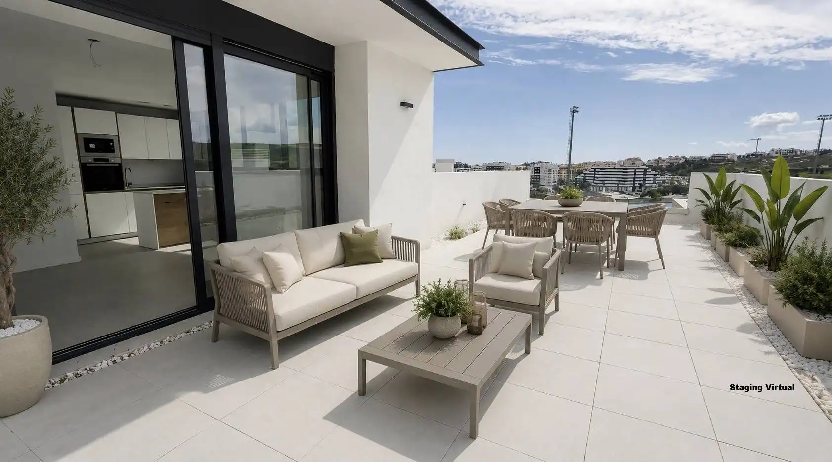 Attico con terrazza in vendita a Estepona Pueblo